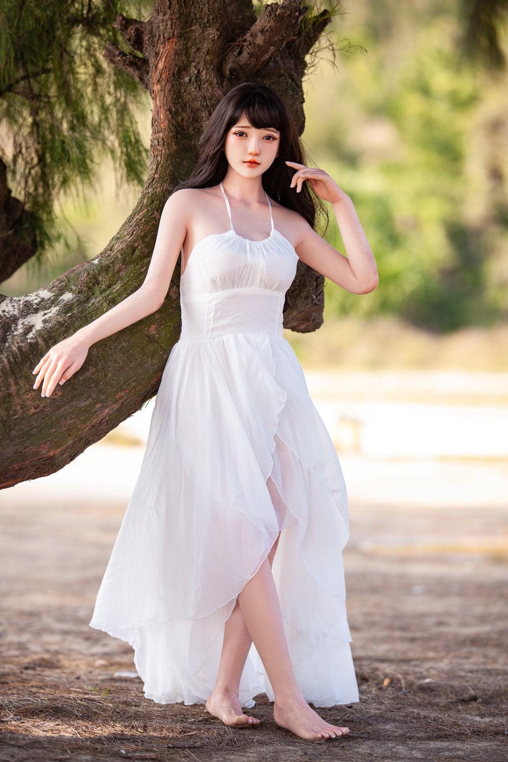 Charlene Sex Doll (SHEDOLL 158 cm C puodelis # SH020 TPE + silikonas)