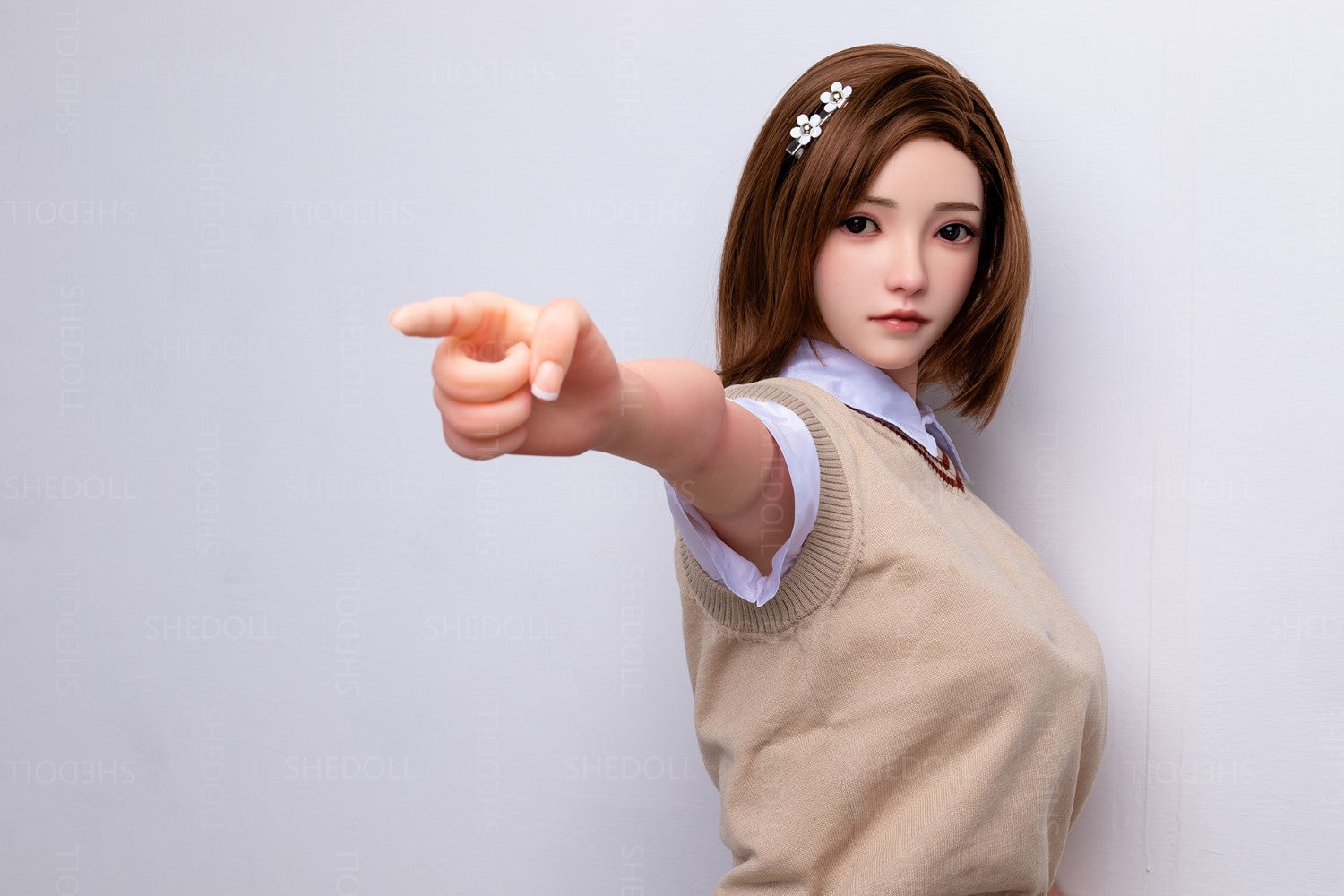 Mikoto Misaka sekso lėlė (SHEDOLL 158 cm C puodelis # SH022 TPE + silikonas)