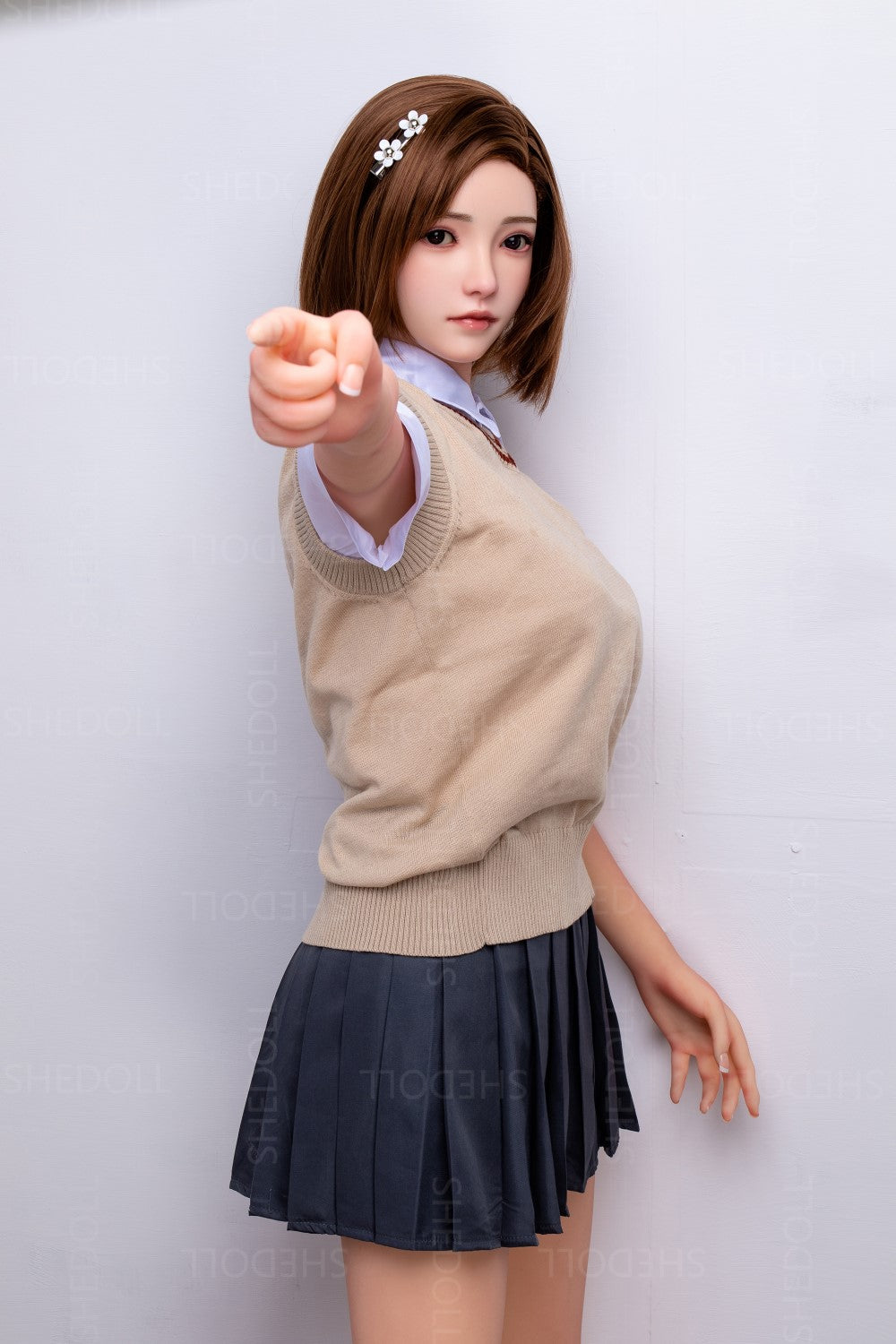 Mikoto Misaka sekso lėlė (SHEDOLL 158 cm C puodelis # SH022 TPE + silikonas)