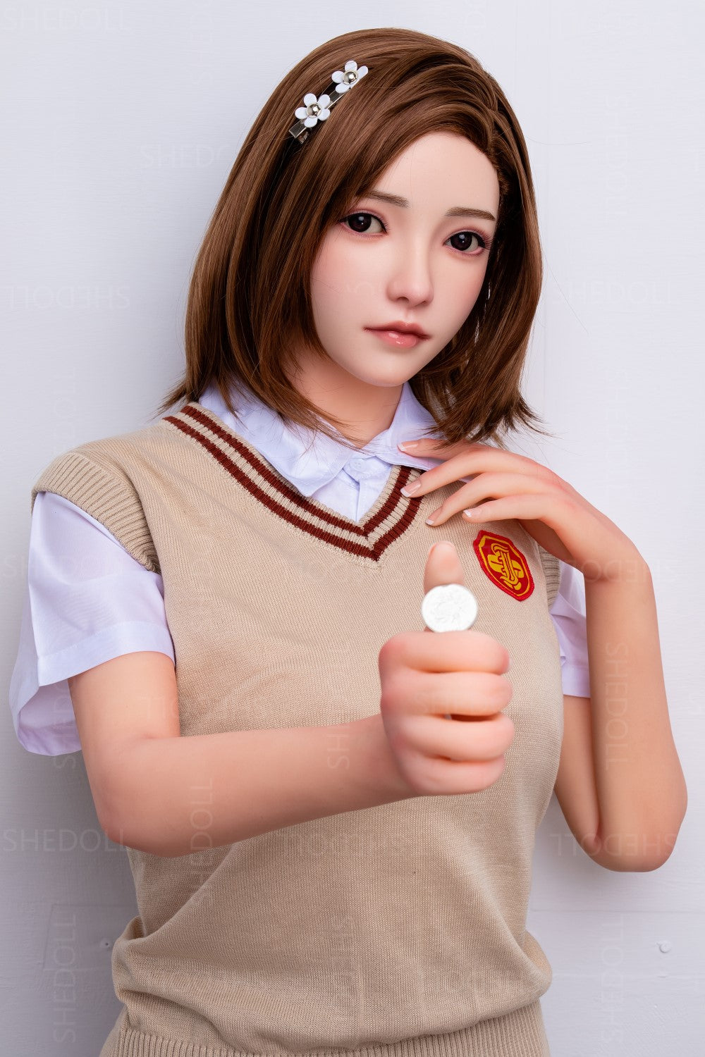 Mikoto Misaka sekso lėlė (SHEDOLL 158 cm C puodelis # SH022 TPE + silikonas)