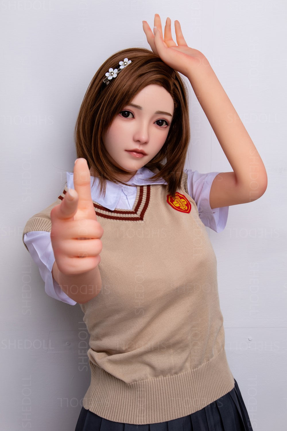 Mikoto Misaka sekso lėlė (SHEDOLL 158 cm C puodelis # SH022 TPE + silikonas)