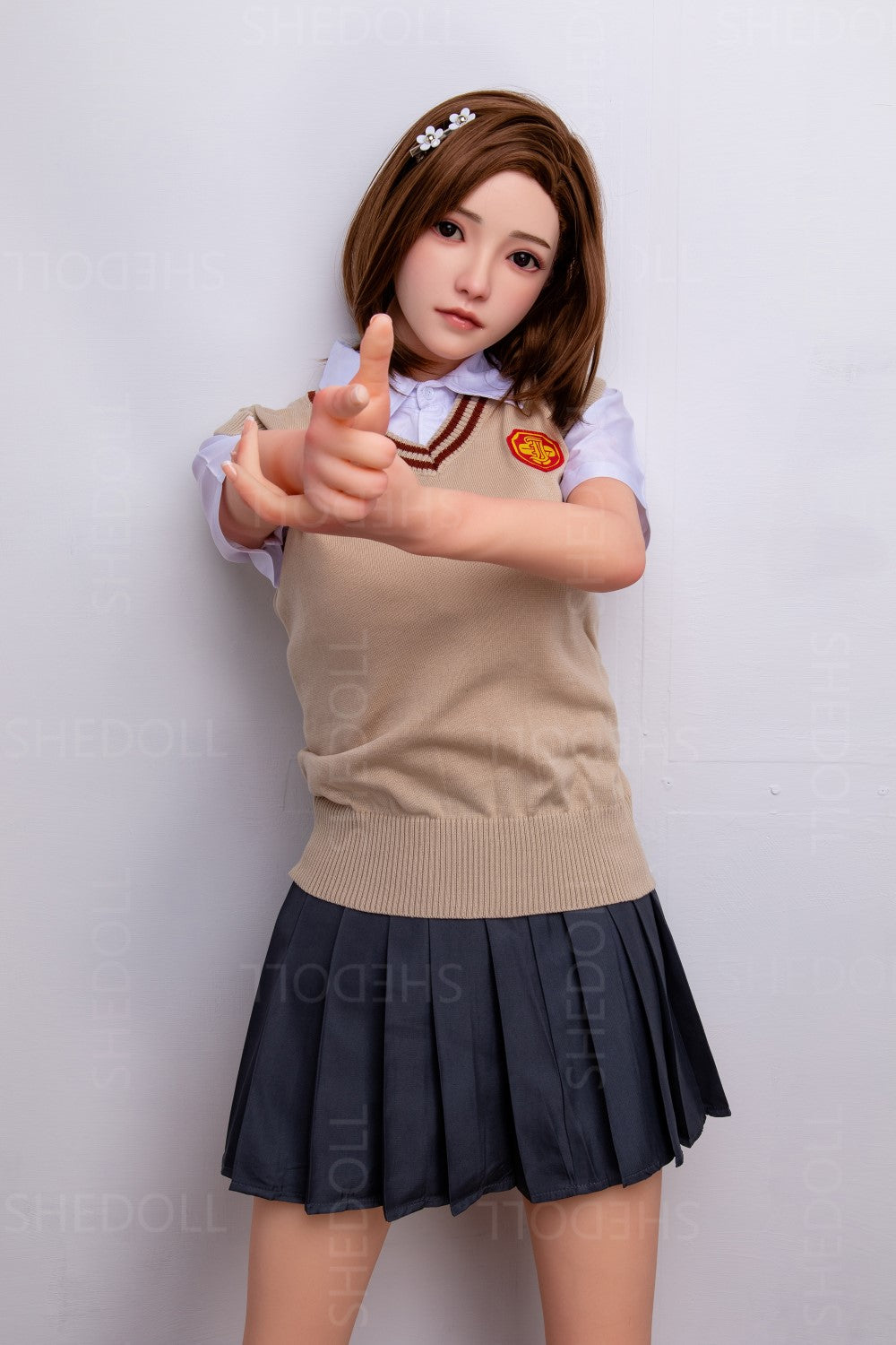 Mikoto Misaka sekso lėlė (SHEDOLL 158 cm C puodelis # SH022 TPE + silikonas)