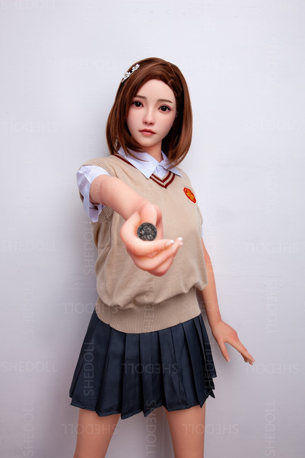 Mikoto Misaka sekso lėlė (SHEDOLL 158 cm C puodelis # SH022 TPE + silikonas)