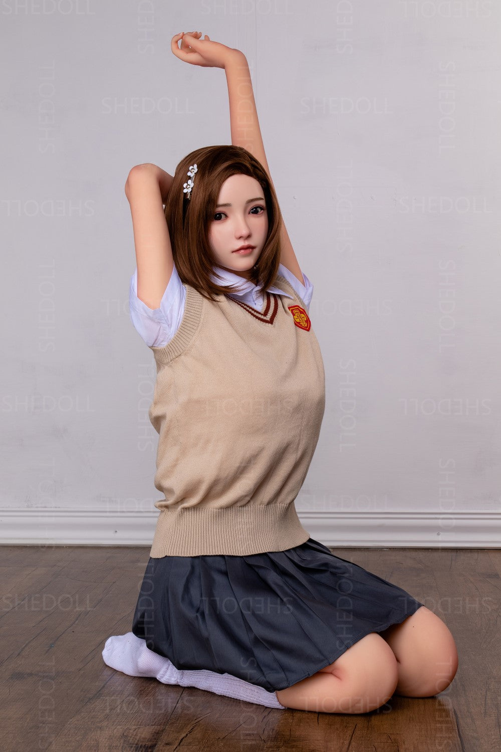 Mikoto Misaka sekso lėlė (SHEDOLL 158 cm C puodelis # SH022 TPE + silikonas)