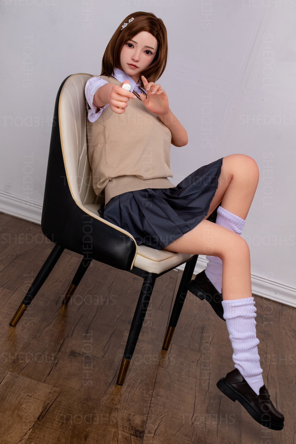 Mikoto Misaka sekso lėlė (SHEDOLL 158 cm C puodelis # SH022 TPE + silikonas)