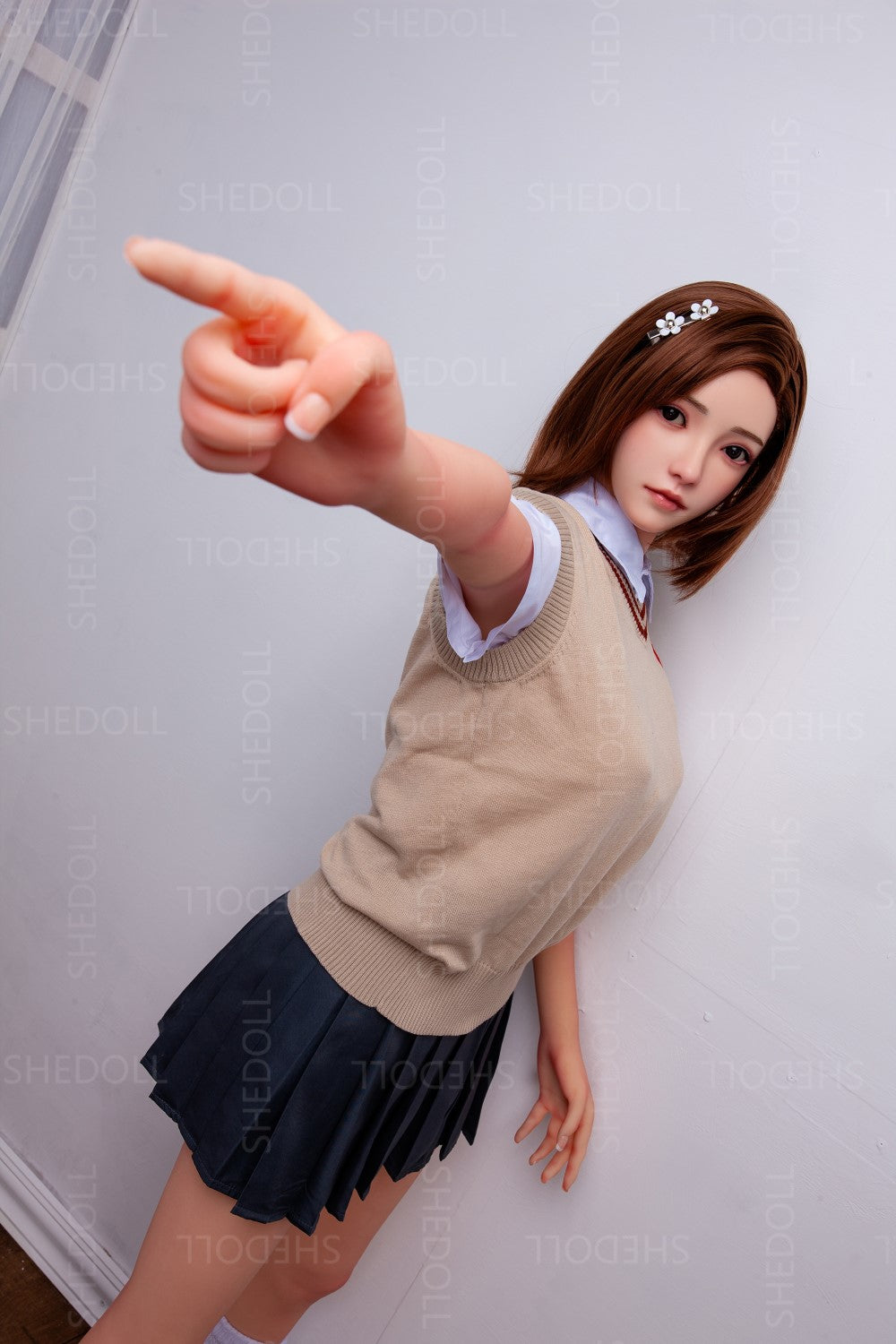 Mikoto Misaka sekso lėlė (SHEDOLL 158 cm C puodelis # SH022 TPE + silikonas)