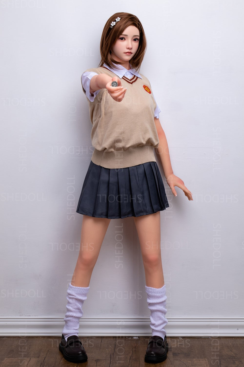 Mikoto Misaka sekso lėlė (SHEDOLL 158 cm C puodelis # SH022 TPE + silikonas)