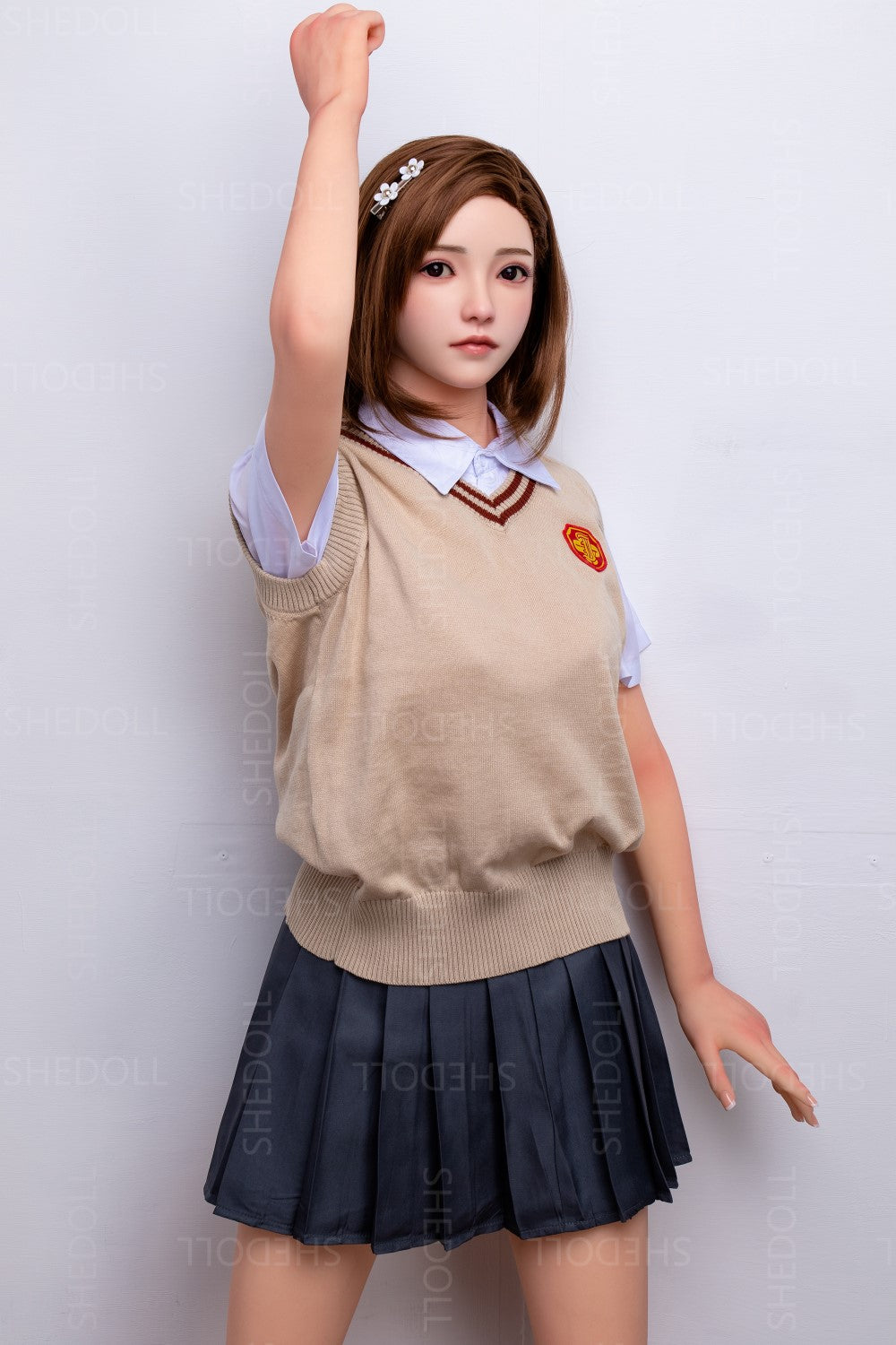 Mikoto Misaka sekso lėlė (SHEDOLL 158 cm C puodelis # SH022 TPE + silikonas)