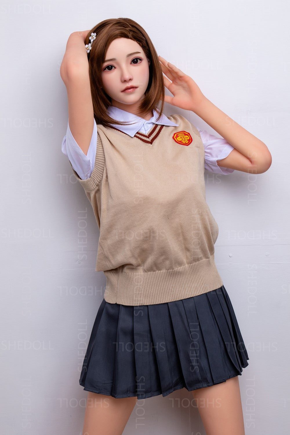 Mikoto Misaka sekso lėlė (SHEDOLL 158 cm C puodelis # SH022 TPE + silikonas)