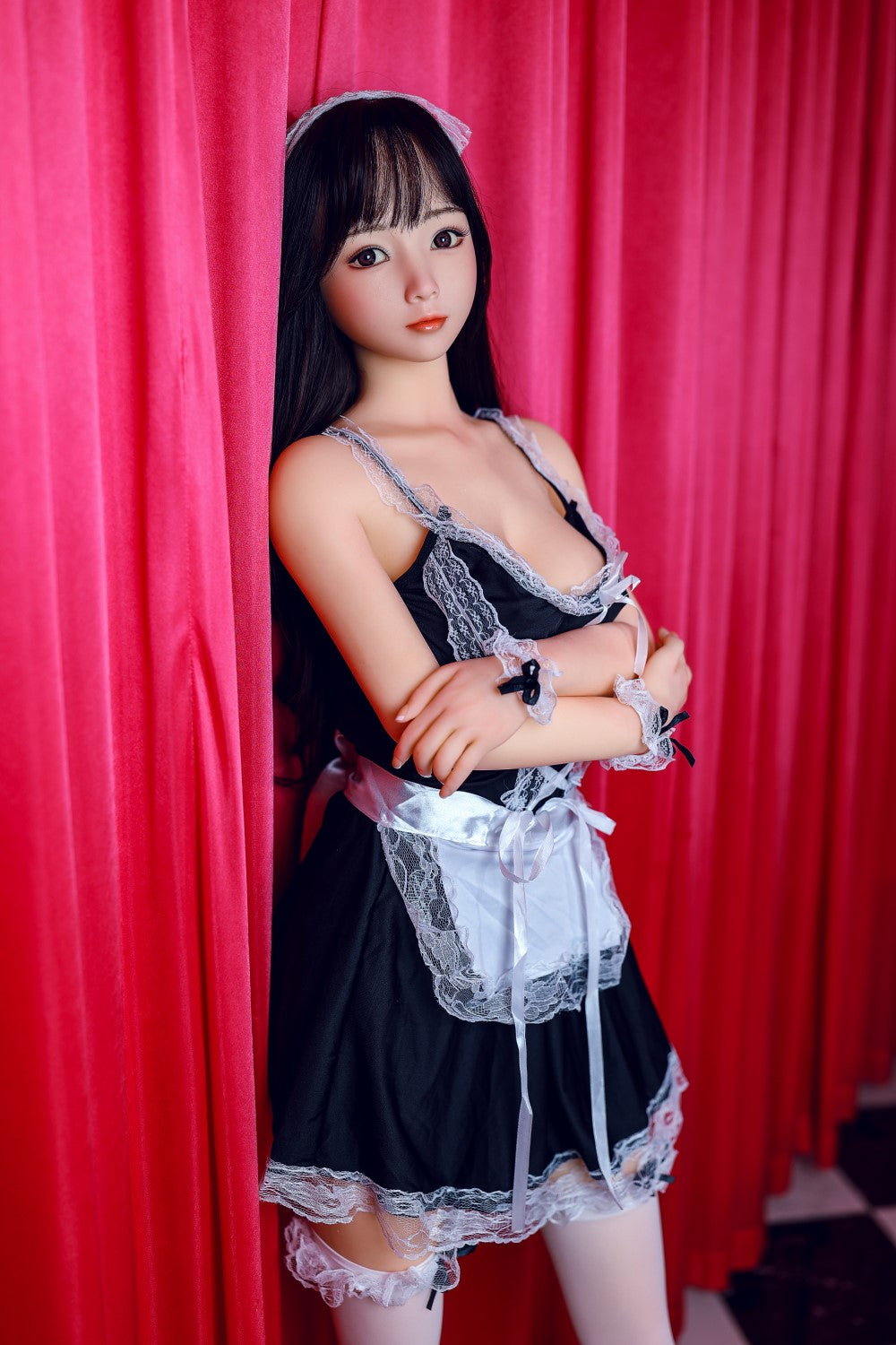 Yoyo Sex Doll (SHEDOLL 148 cm D puodelis # SH023 TPE + silikonas)