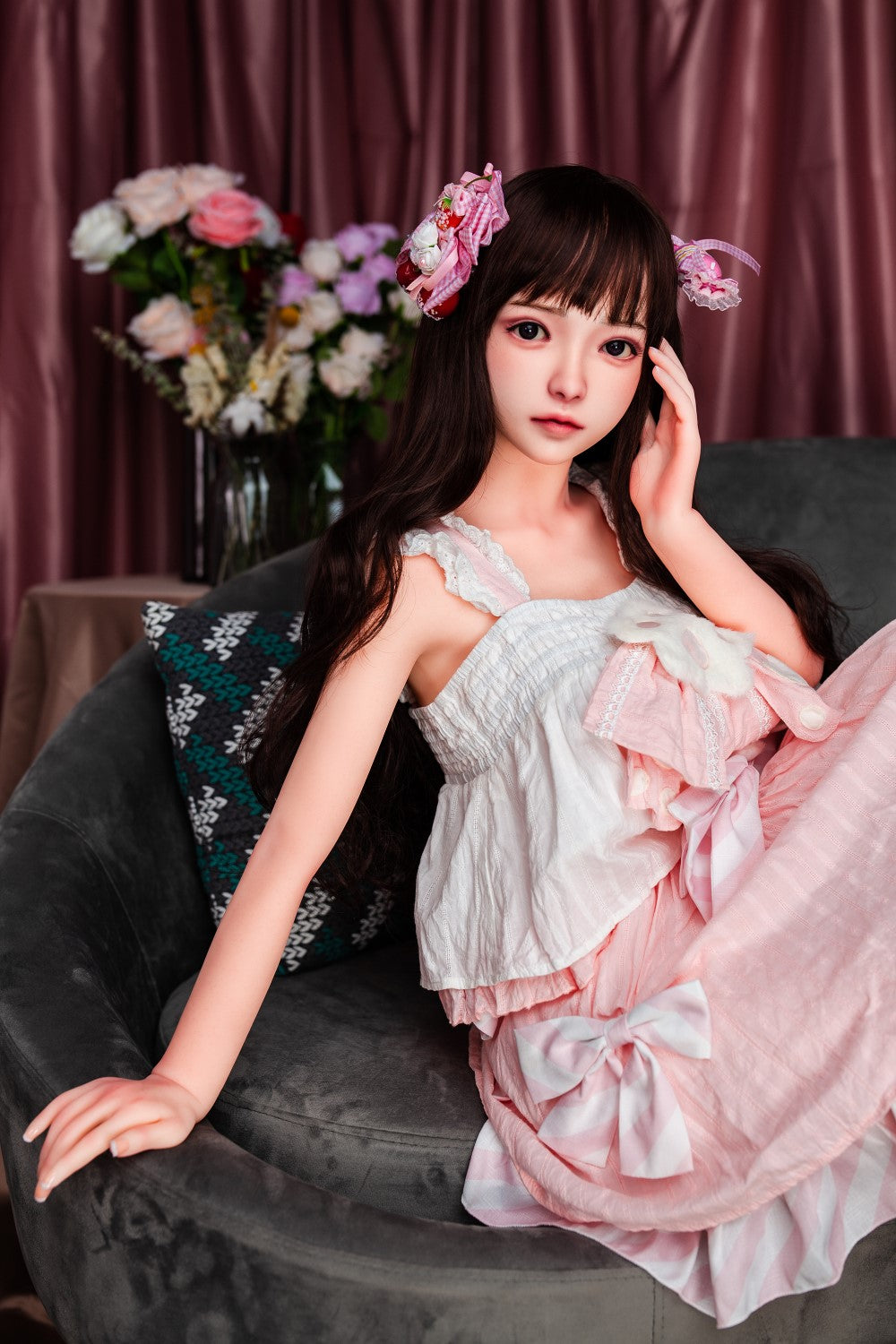 Roy Sex Doll (SHEDOLL 148 cm D puodelis #SH024 TPE + silikonas)
