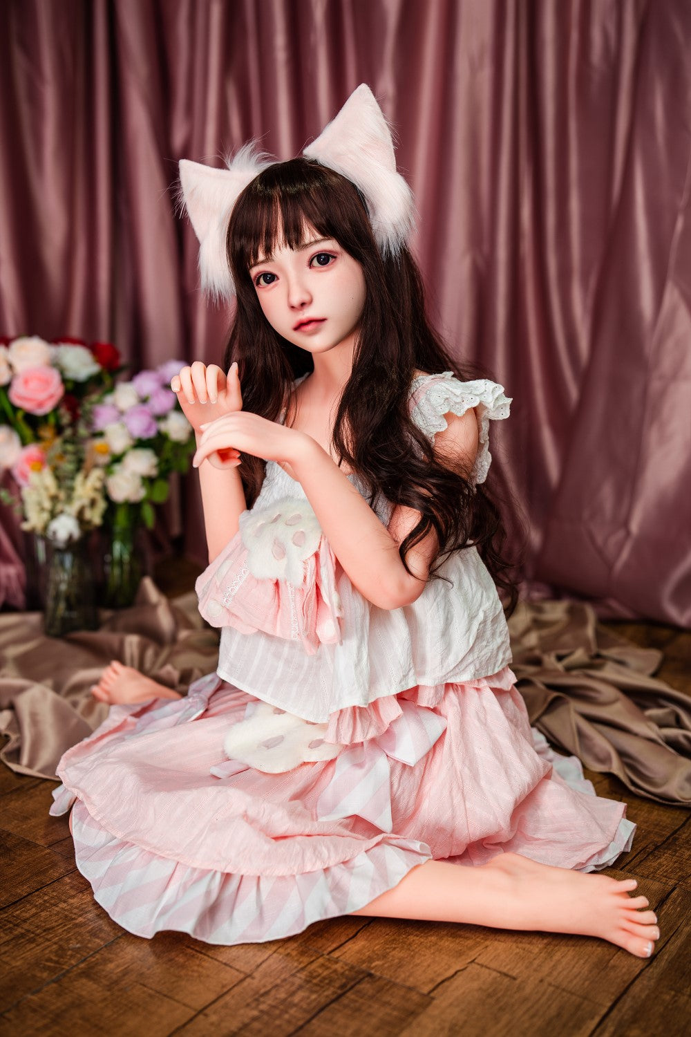 Roy Sex Doll (SHEDOLL 148 cm D puodelis #SH024 TPE + silikonas)