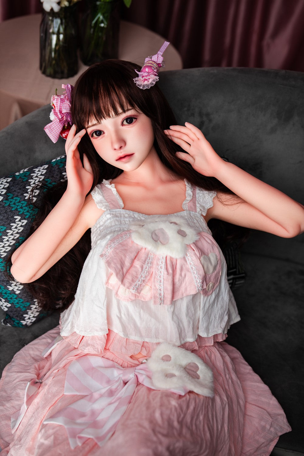 Roy Sex Doll (SHEDOLL 148 cm D puodelis #SH024 TPE + silikonas)