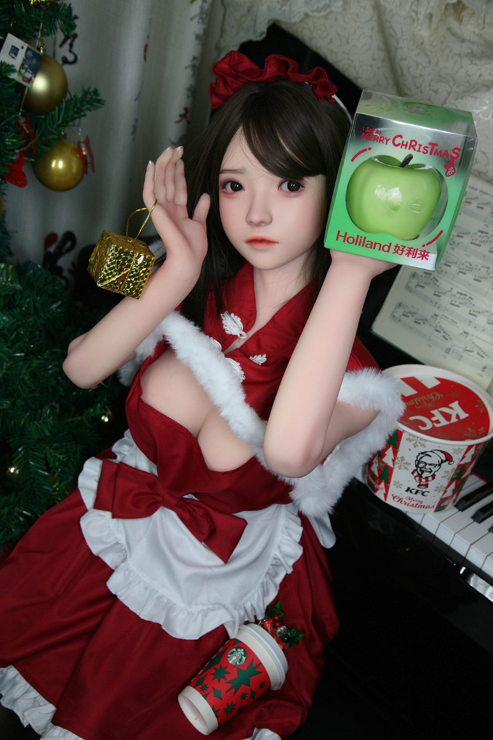 Roy Sex Doll (SHEDOLL 148 cm D puodelis # SH025 TPE + silikonas)
