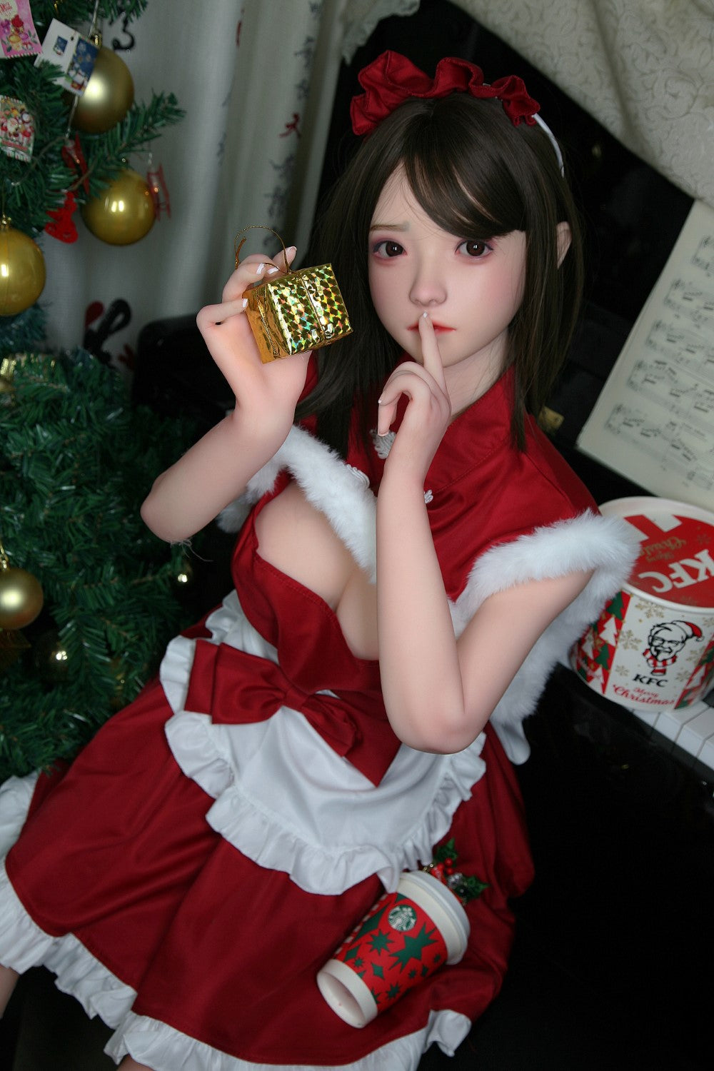 Roy Sex Doll (SHEDOLL 148 cm D puodelis # SH025 TPE + silikonas)