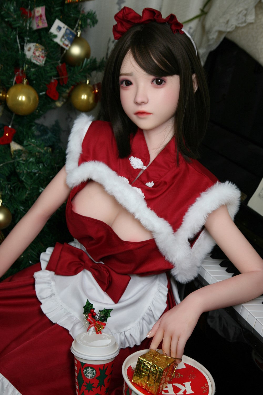 Roy Sex Doll (SHEDOLL 148 cm D puodelis # SH025 TPE + silikonas)