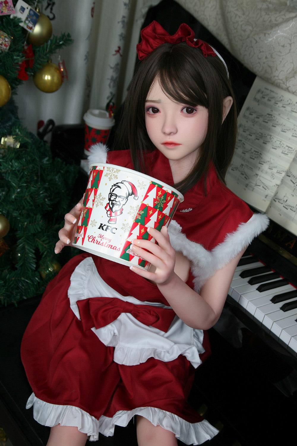 Roy Sex Doll (SHEDOLL 148 cm D puodelis # SH025 TPE + silikonas)
