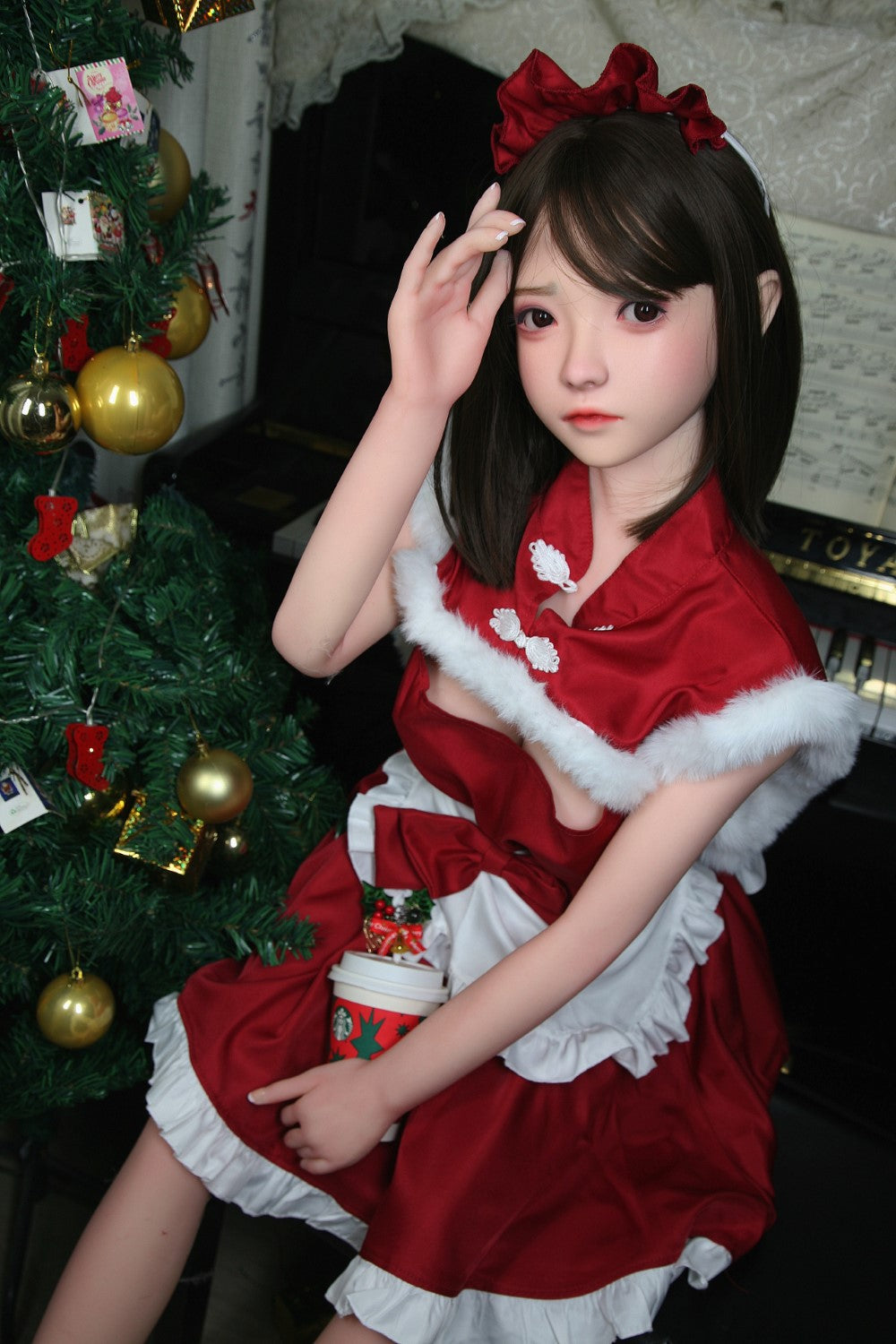 Roy Sex Doll (SHEDOLL 148 cm D puodelis # SH025 TPE + silikonas)