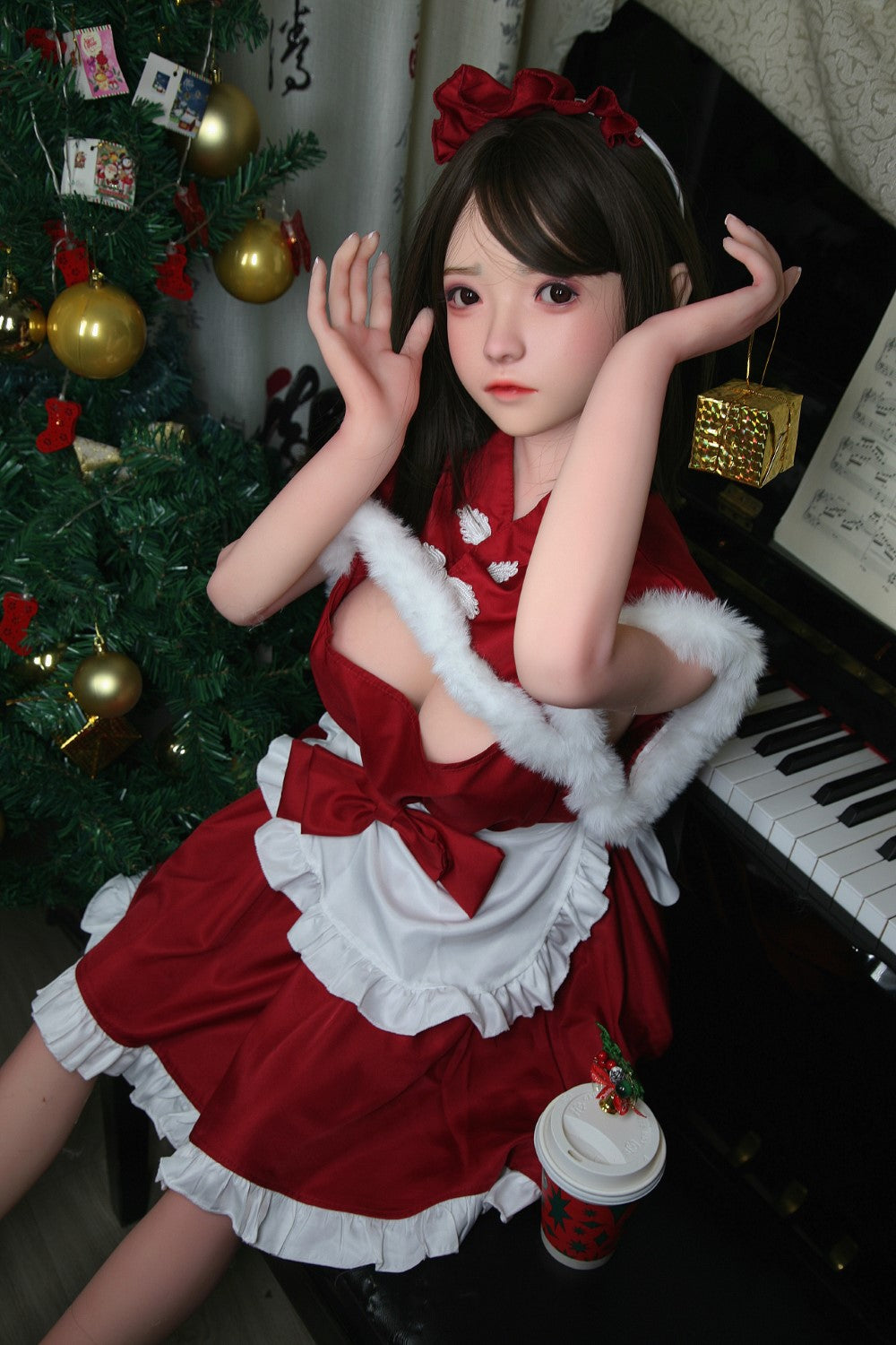 Roy Sex Doll (SHEDOLL 148 cm D puodelis # SH025 TPE + silikonas)
