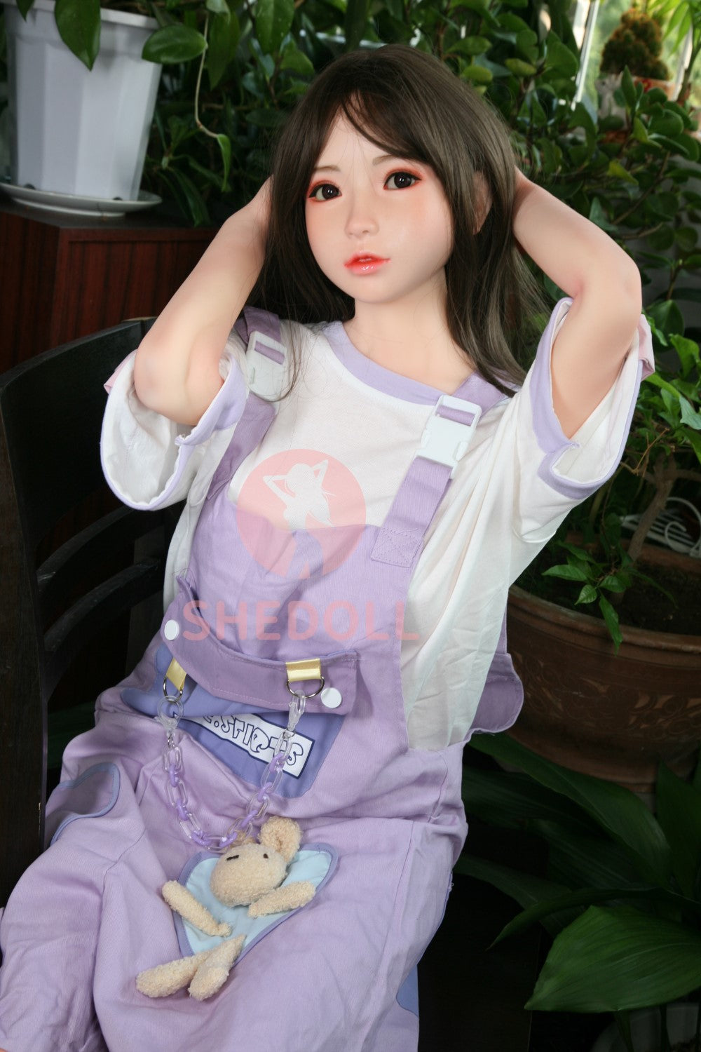Coco sekso lėlė (SHEDOLL 148 cm D puodelis # SH027 TPE + silikonas)