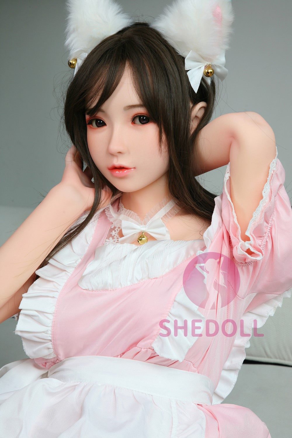 Coco sekso lėlė (SHEDOLL 148 cm D puodelis # SH027 TPE + silikonas)