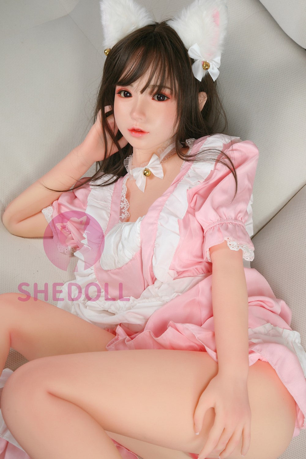 Coco sekso lėlė (SHEDOLL 148 cm D puodelis # SH027 TPE + silikonas)