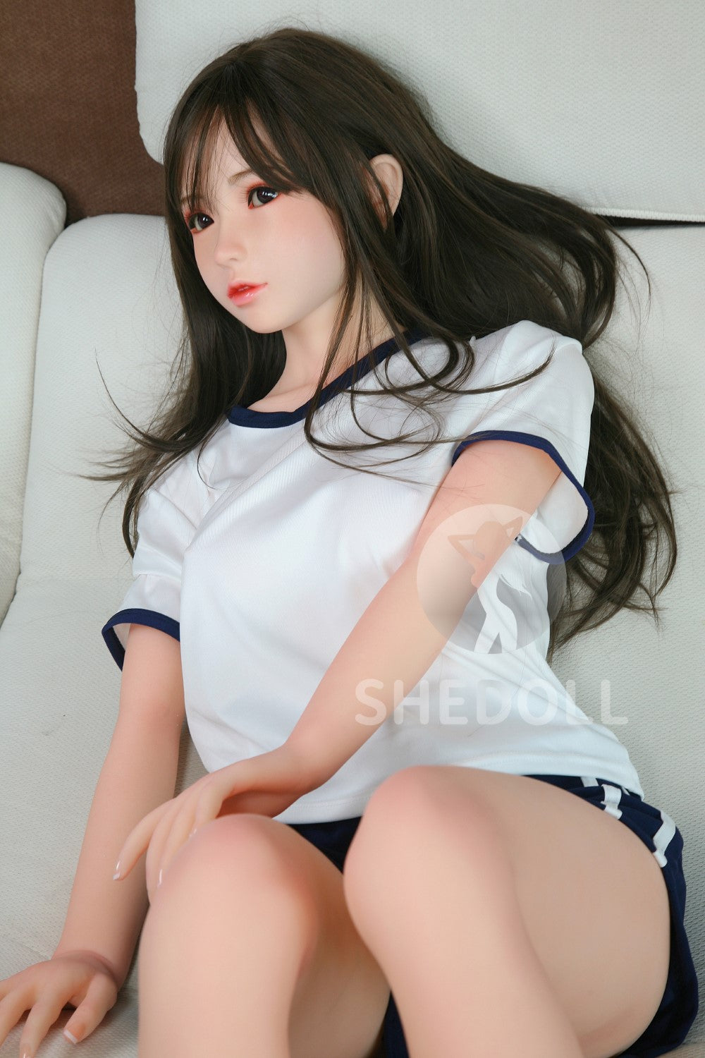Coco sekso lėlė (SHEDOLL 148 cm D puodelis # SH027 TPE + silikonas)