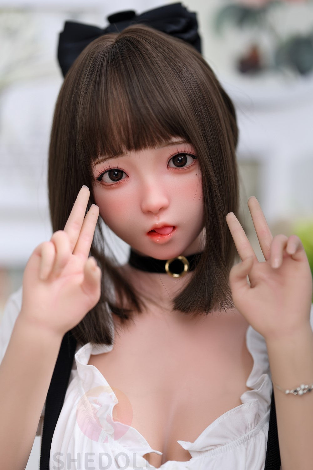 Candy Sex Doll (SHEDOLL 148 cm D puodelis # SH029 TPE + silikonas)