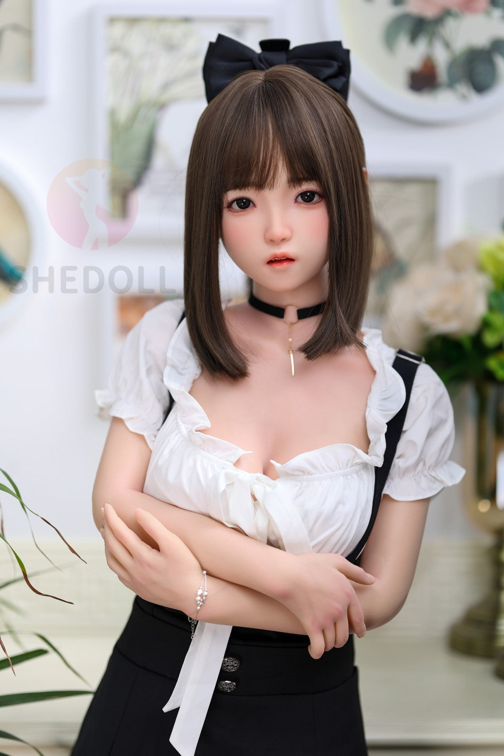 Candy Sex Doll (SHEDOLL 148 cm D puodelis # SH029 TPE + silikonas)