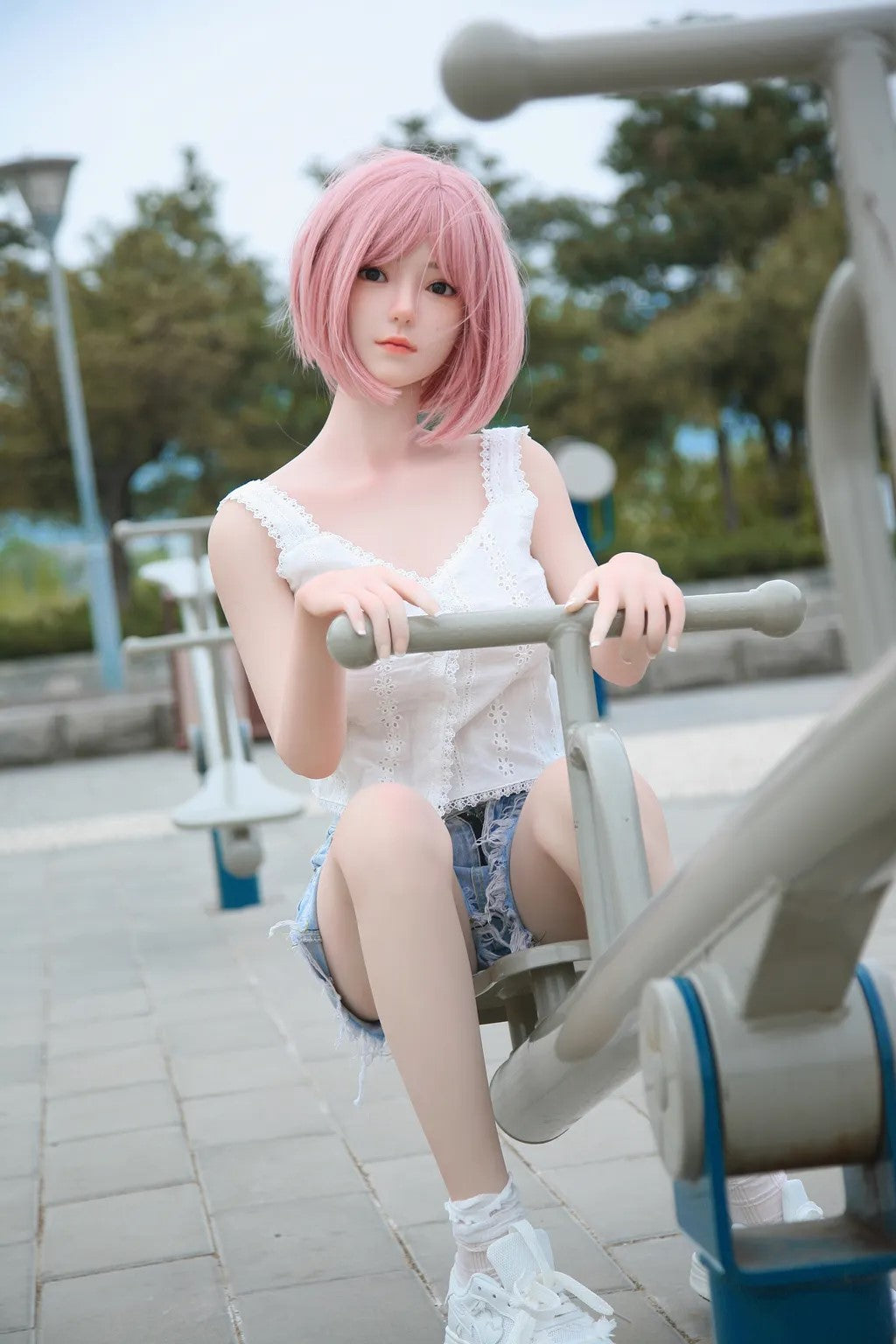 Kosame Sex Doll (SHEDOLL 158 cm C puodelis # SH036 TPE + silikonas)