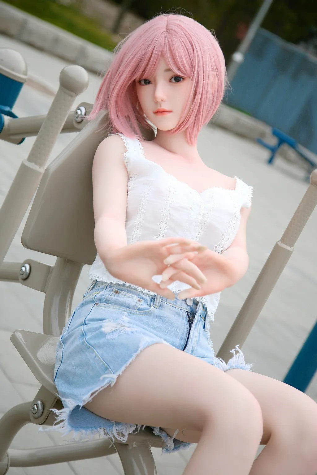 Kosame Sex Doll (SHEDOLL 158 cm C puodelis # SH036 TPE + silikonas)