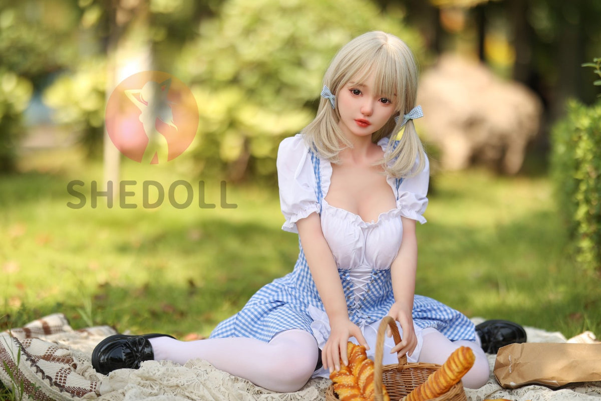 Yuan Sex Doll (SHEDOLL 148 cm D puodelis # SH032 TPE + silikonas)
