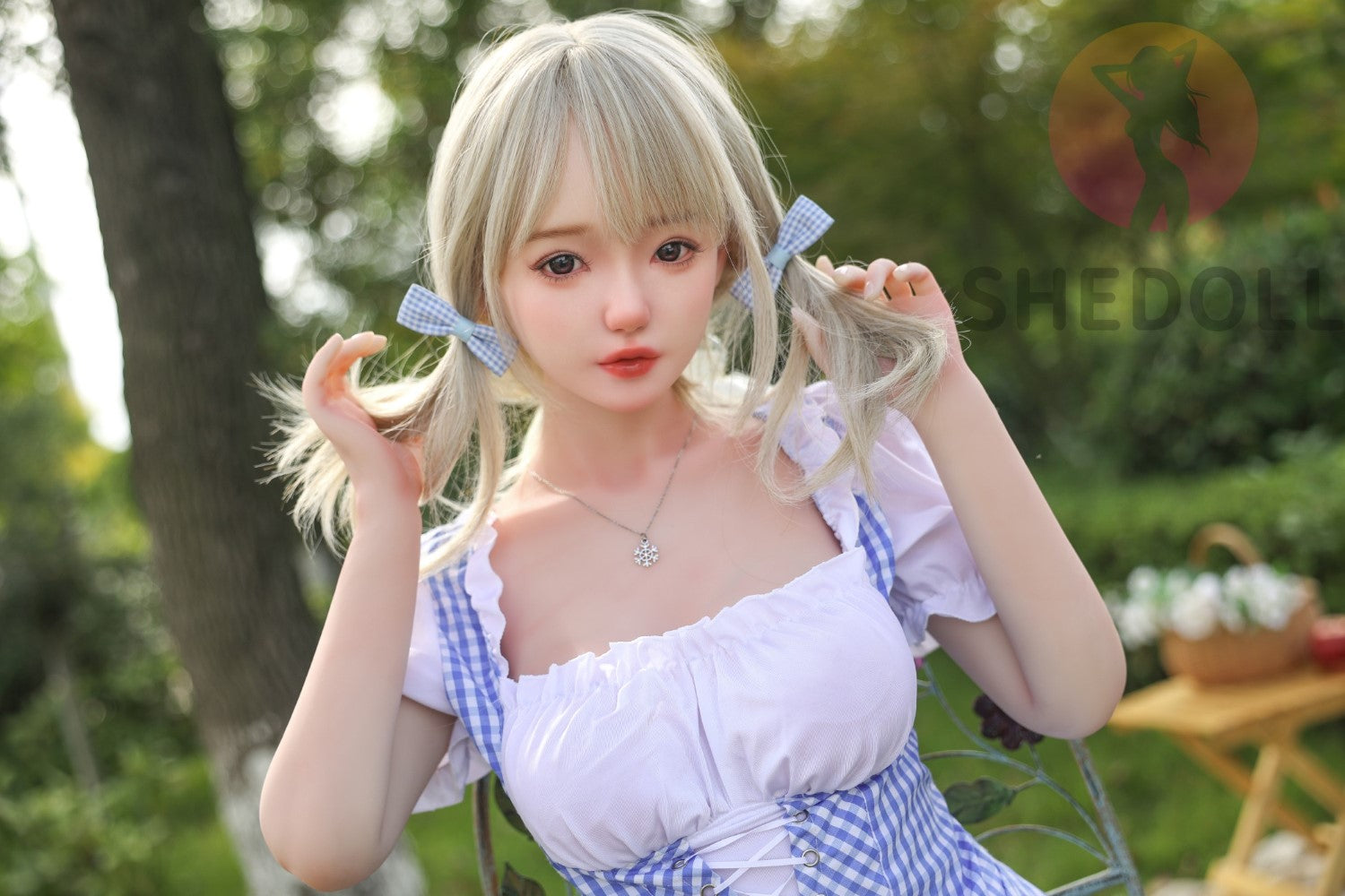 Yuan Sex Doll (SHEDOLL 148 cm D puodelis # SH032 TPE + silikonas)