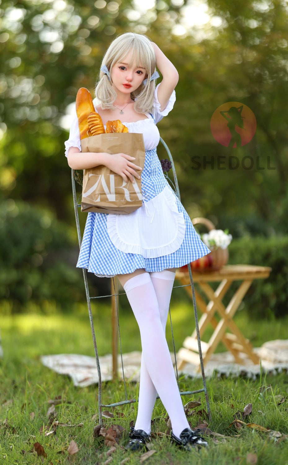 Yuan Sex Doll (SHEDOLL 148 cm D puodelis # SH032 TPE + silikonas)