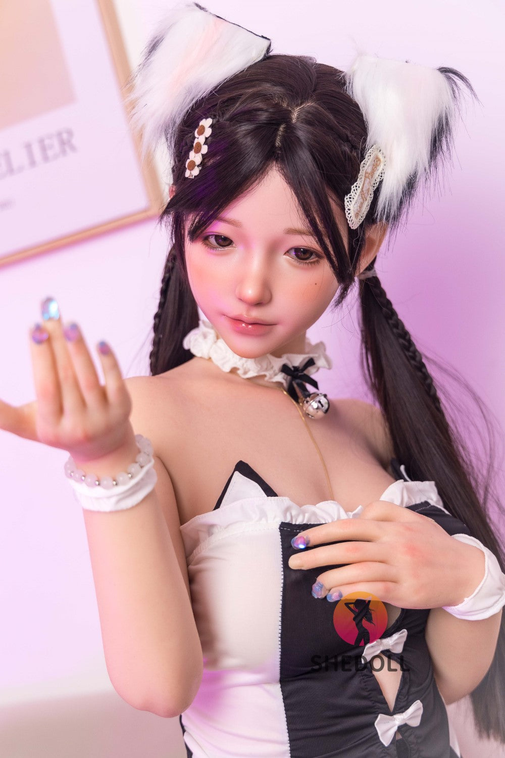 Sylvia Sex Doll (SHEDOLL 148 cm D-Cup #SH048 silikonas)