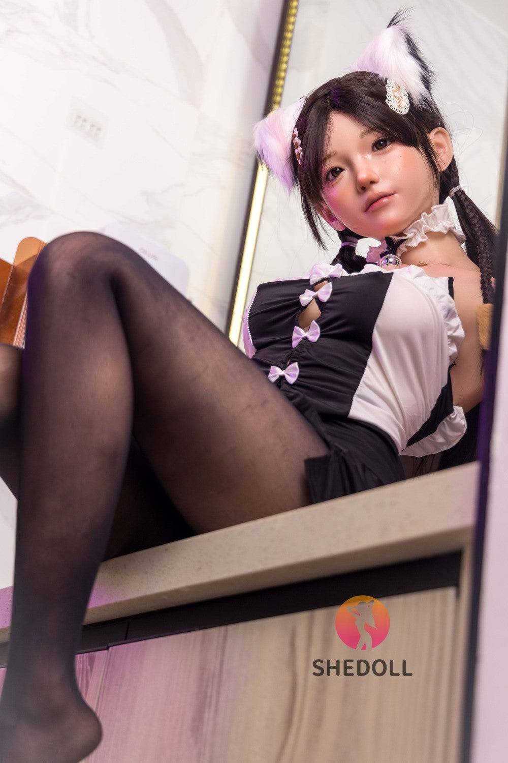 Sylvia Sex Doll (SHEDOLL 148 cm D-Cup #SH048 silikonas)