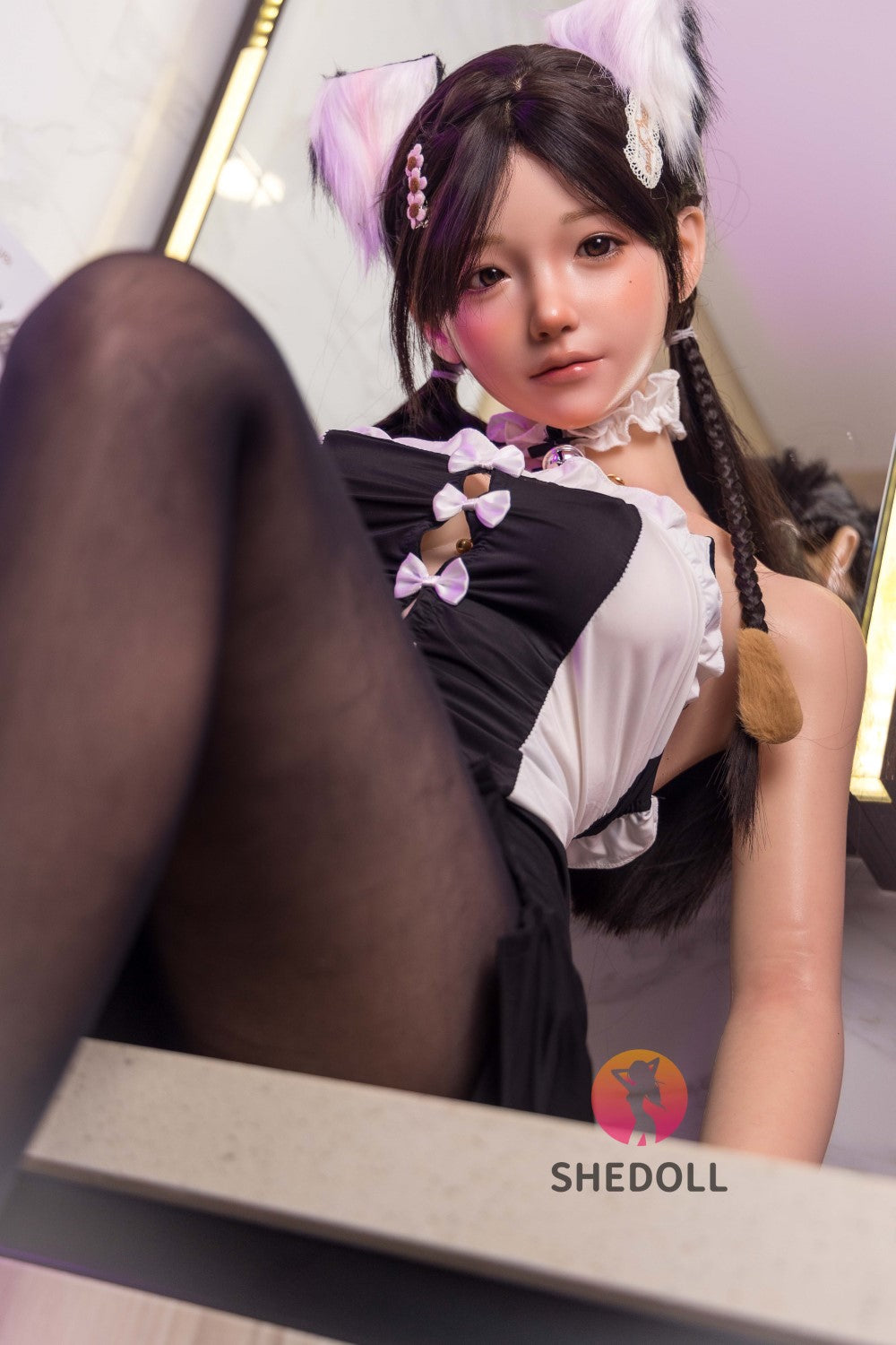 Sylvia Sex Doll (SHEDOLL 148 cm D-Cup #SH048 silikonas)
