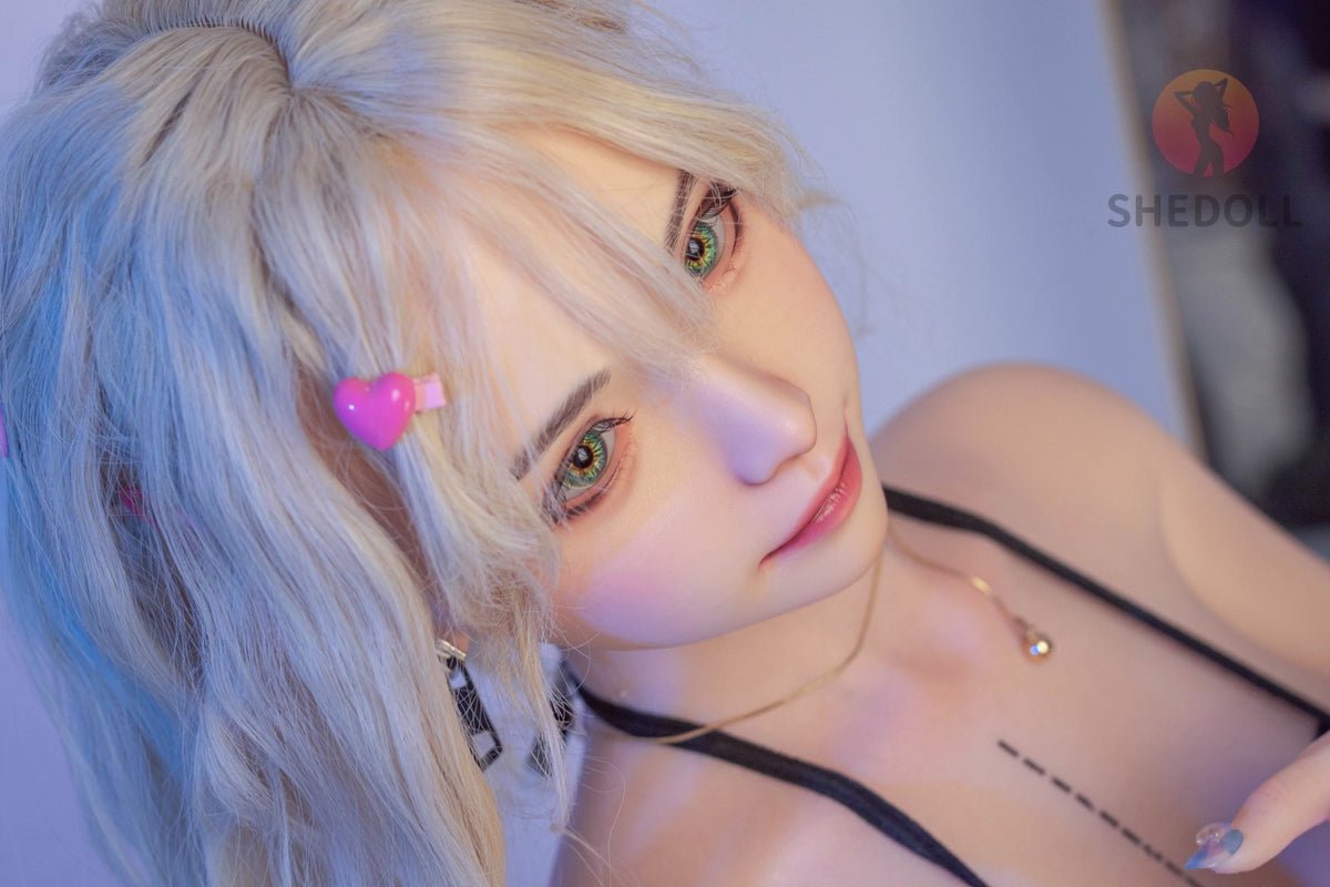 Jenny Sex Doll (SHEDOLL 148 cm D puodelis #SH050 silikonas)