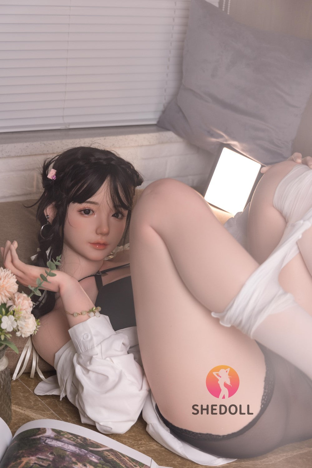 Sekso lėlė Zara (SHEDOLL 165 cm E-Cup #SH056 silikonas)
