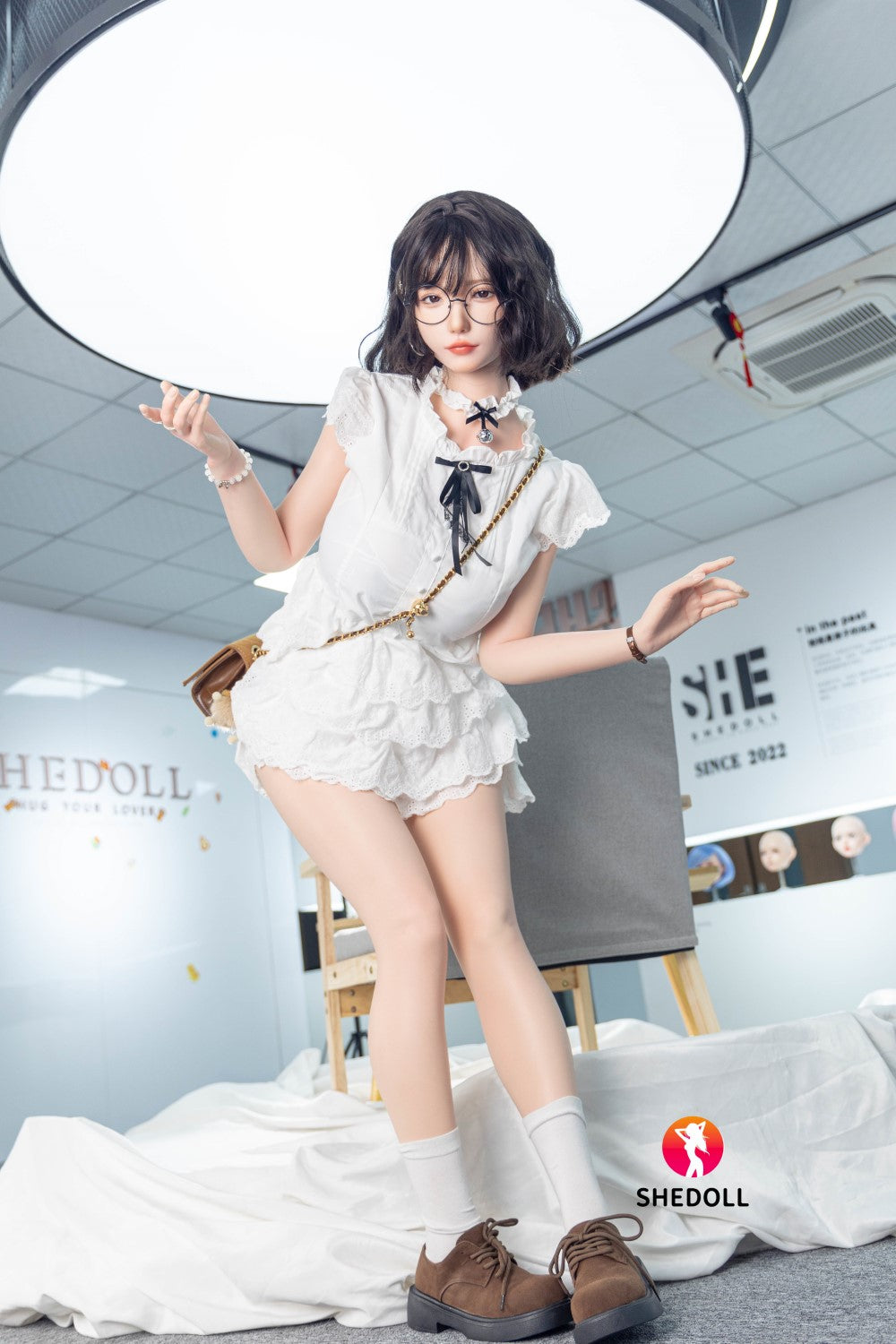 Achu sekso lėlė (SHEDOLL 165 cm E-Cup #SH058 2.0 silikonas)