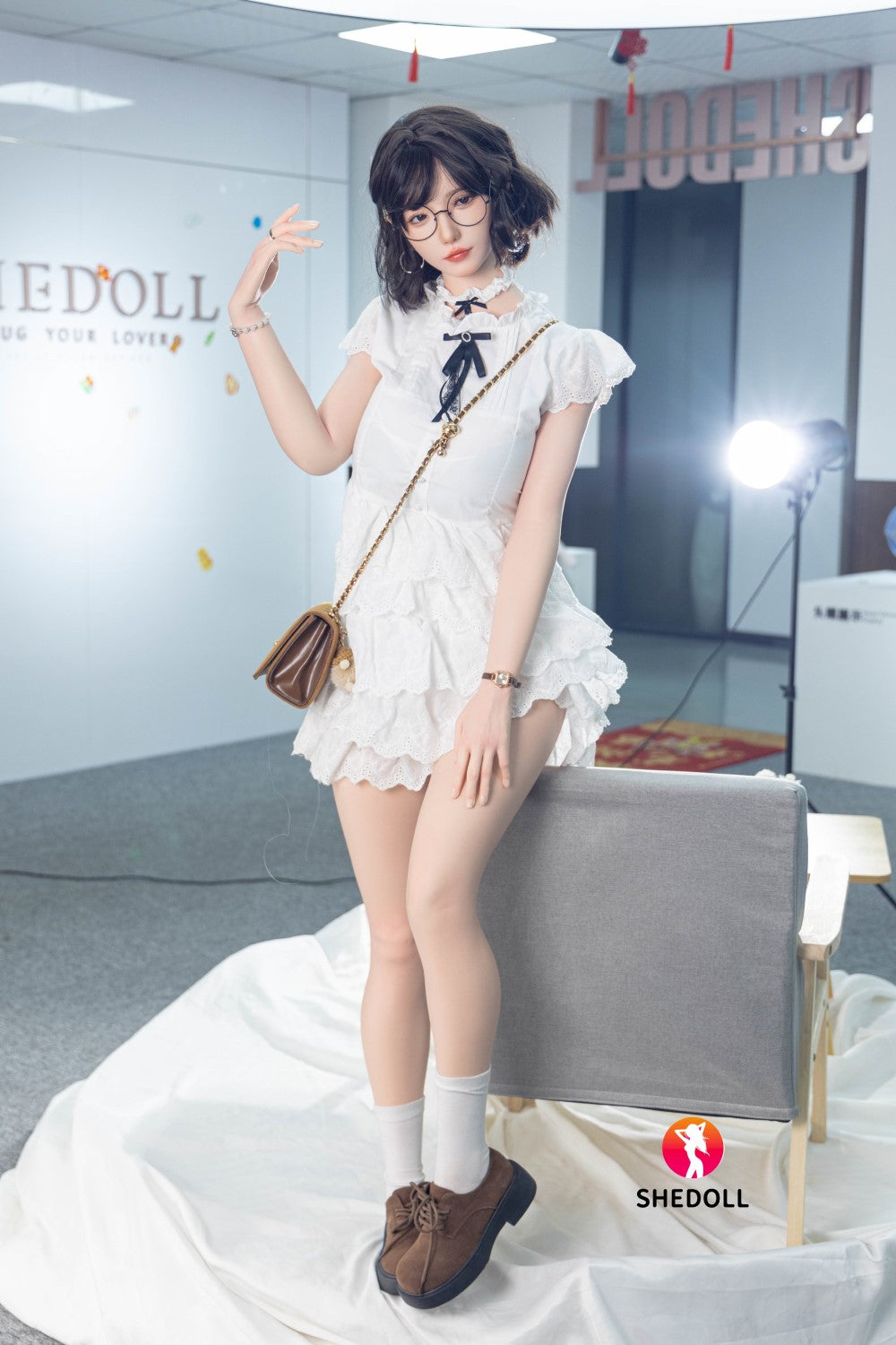 Achu sekso lėlė (SHEDOLL 165 cm E-Cup #SH058 2.0 silikonas)