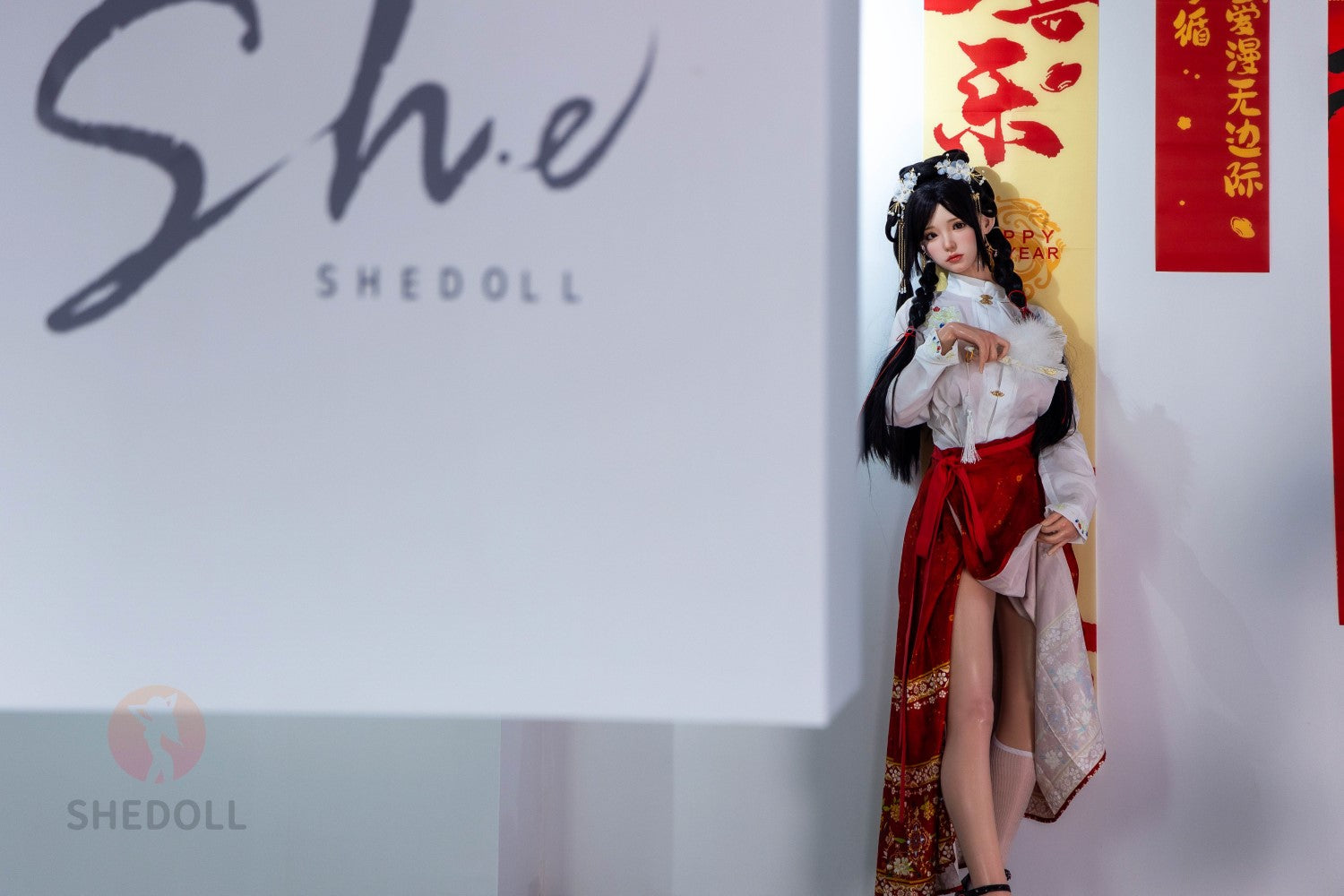 Sekso lėlė Cheryl (SHEDOLL 165 cm E-Cup #SH063 silikonas)