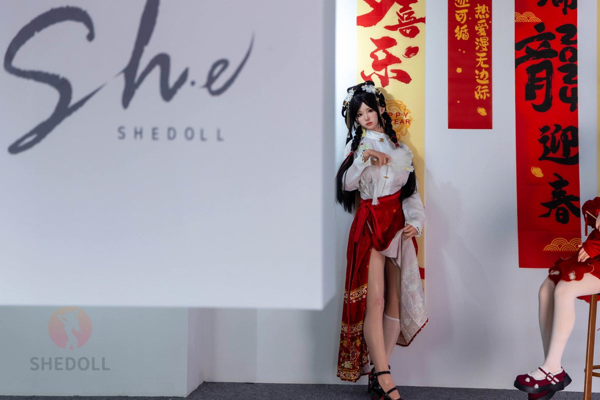 Sekso lėlė Cheryl (SHEDOLL 165 cm E-Cup #SH063 silikonas)