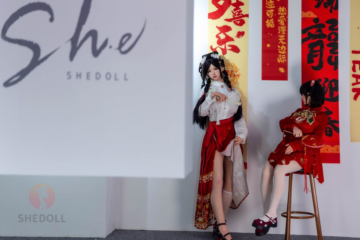Sekso lėlė Cheryl (SHEDOLL 165 cm E-Cup #SH063 silikonas)