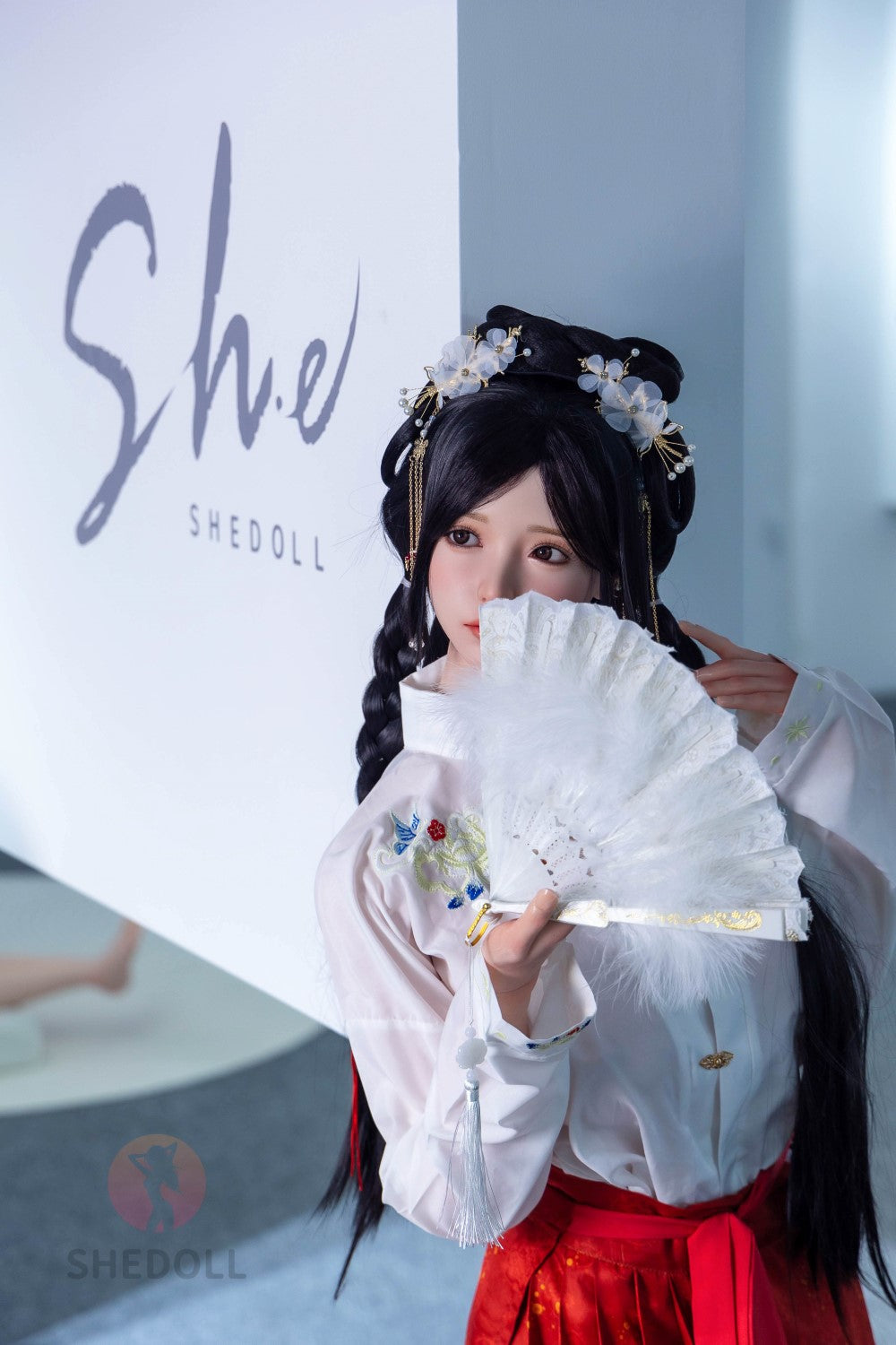 Sekso lėlė Cheryl (SHEDOLL 165 cm E-Cup #SH063 silikonas)