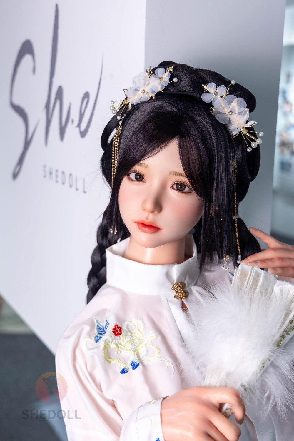 Sekso lėlė Cheryl (SHEDOLL 165 cm E-Cup #SH063 silikonas)