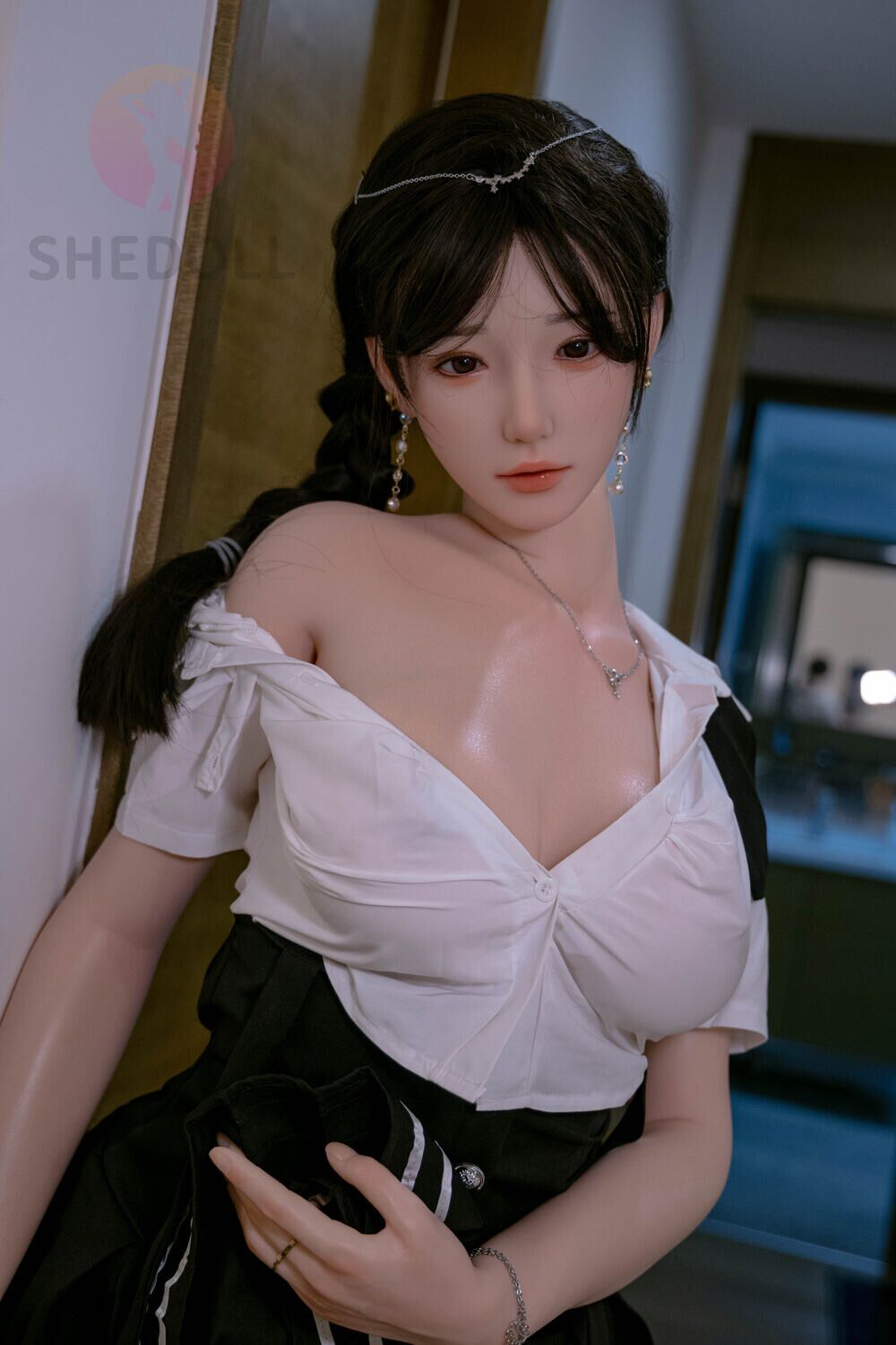Achu sekso lėlė (SHEDOLL 158 cm C-Cup #SH069 2.0 silikonas)