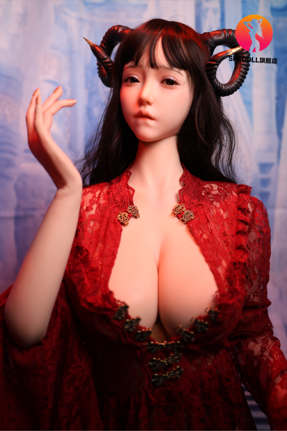 Chole Sex Doll (SHEDOLL 163 cm H-Cup #SH071 silikonas)