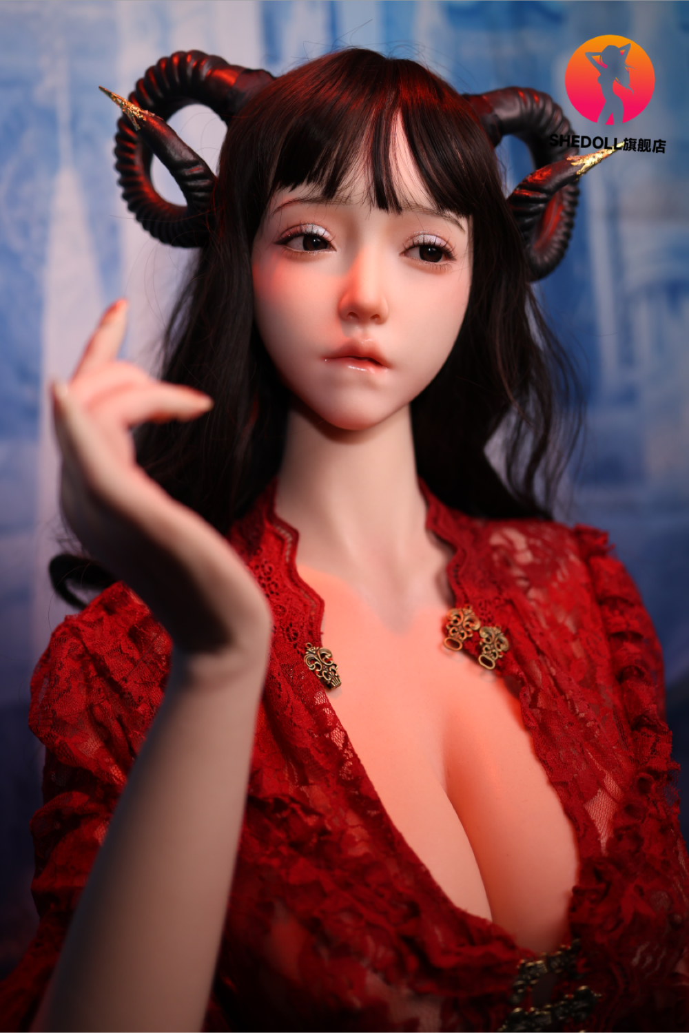 Chole Sex Doll (SHEDOLL 163 cm H-Cup #SH071 silikonas)