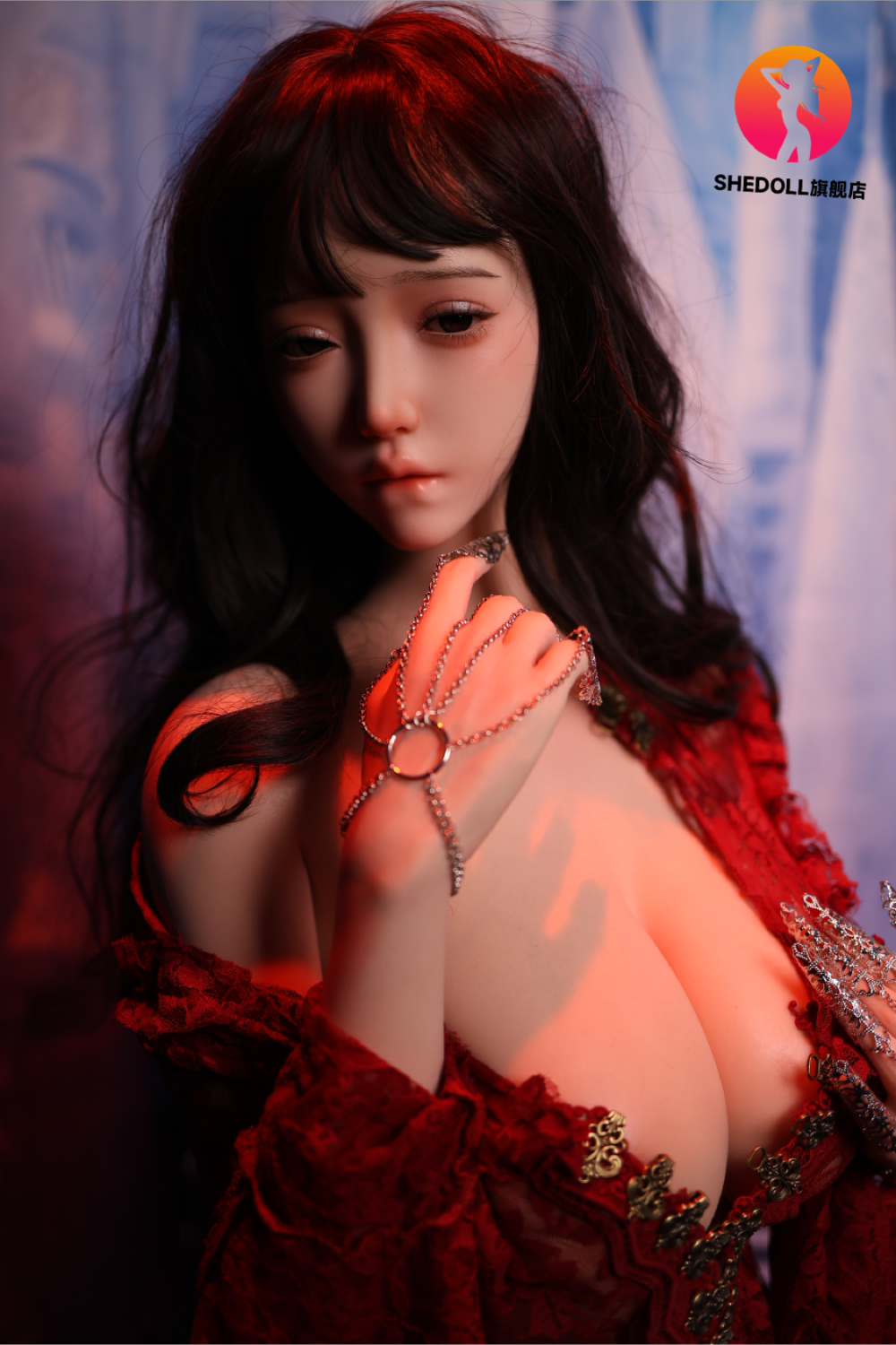 Chole Sex Doll (SHEDOLL 163 cm H-Cup #SH071 silikonas)